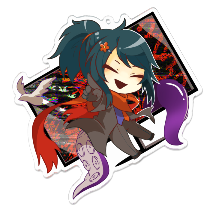 アクリルキーホルダー - 100 x 100 (mm)