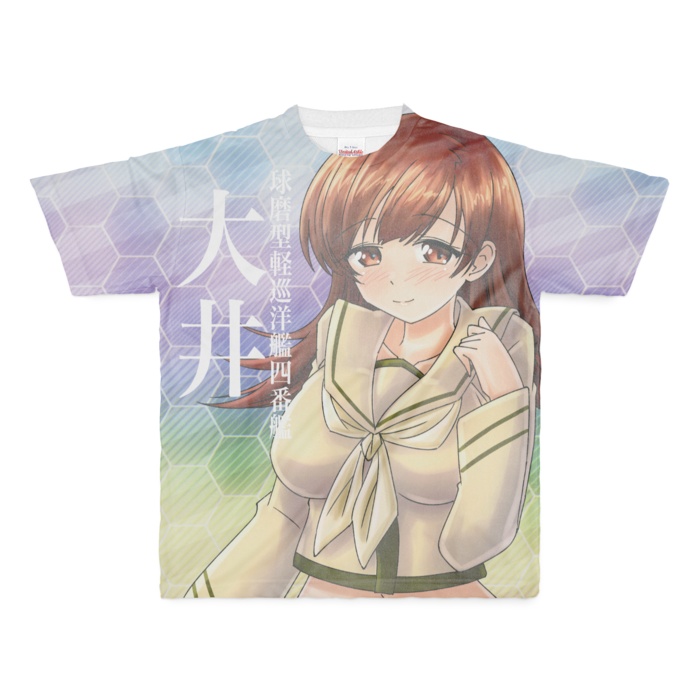 フルグラフィックTシャツ - M - 正面印刷のみ