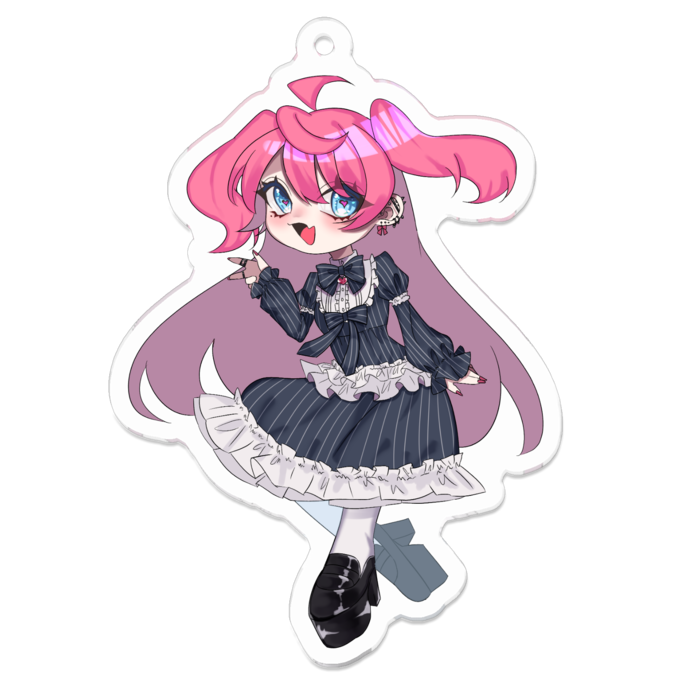 アクリルキーホルダー - 70 x 70 (mm)