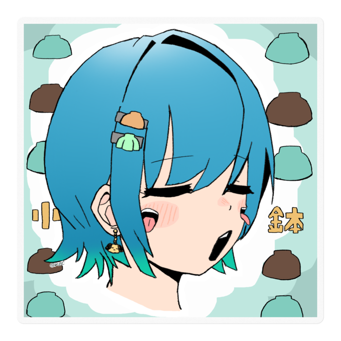 ステッカー - 100 x 100 (mm)