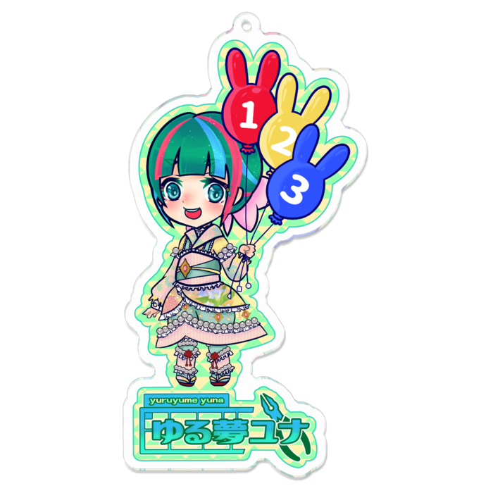 アクリルキーホルダー - 100 x 100 (mm)