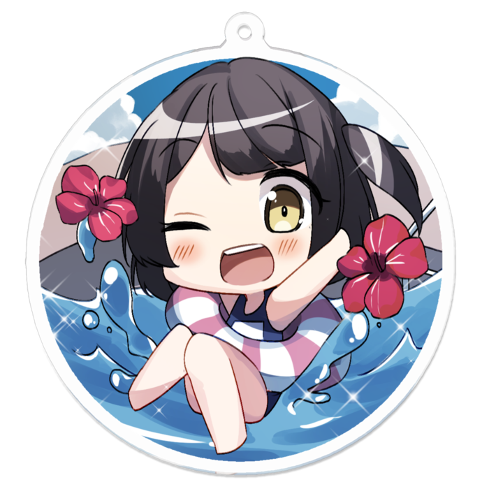 アクリルキーホルダー - 70 x 70 (mm)