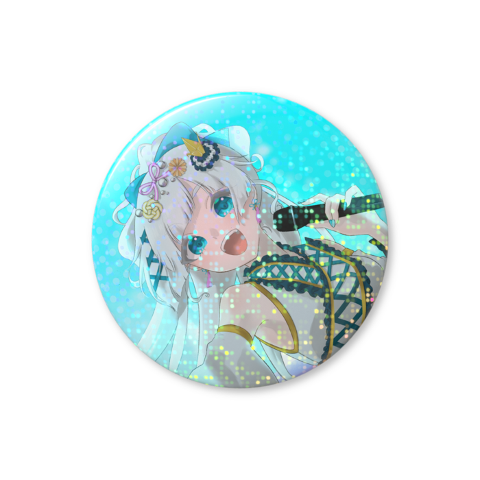 ホログラム缶バッジ - 56mm