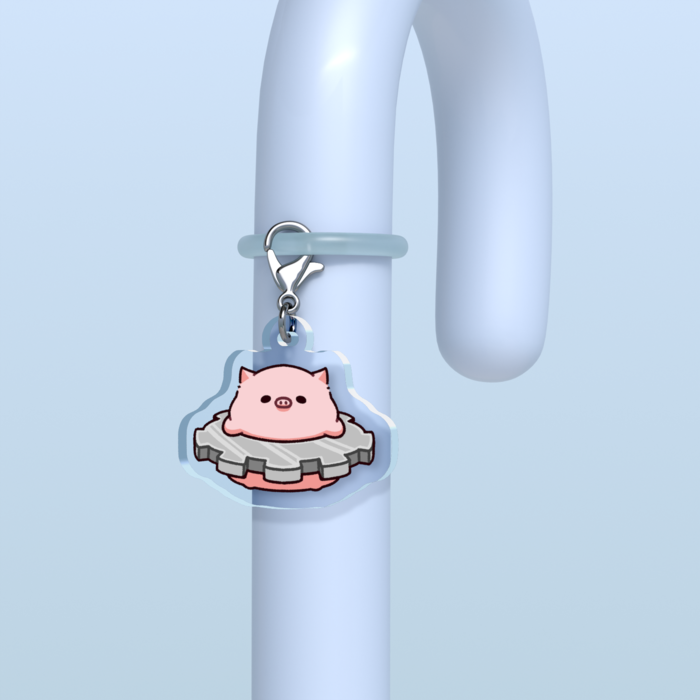 めじるしチャーム - 30 × 30mm (クリア)
