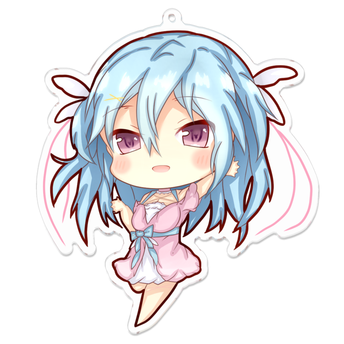 アクリルキーホルダー - 100 x 100 (mm)