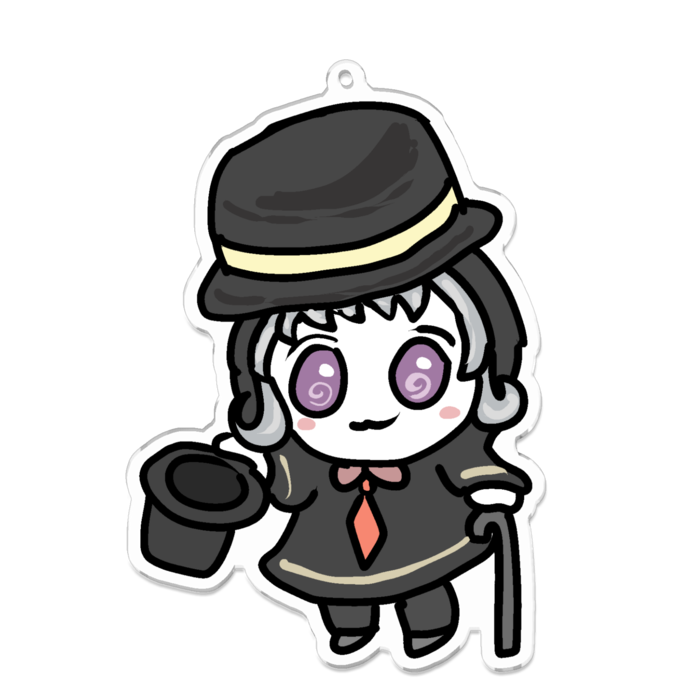 アクリルキーホルダー - 100 x 100 (mm)