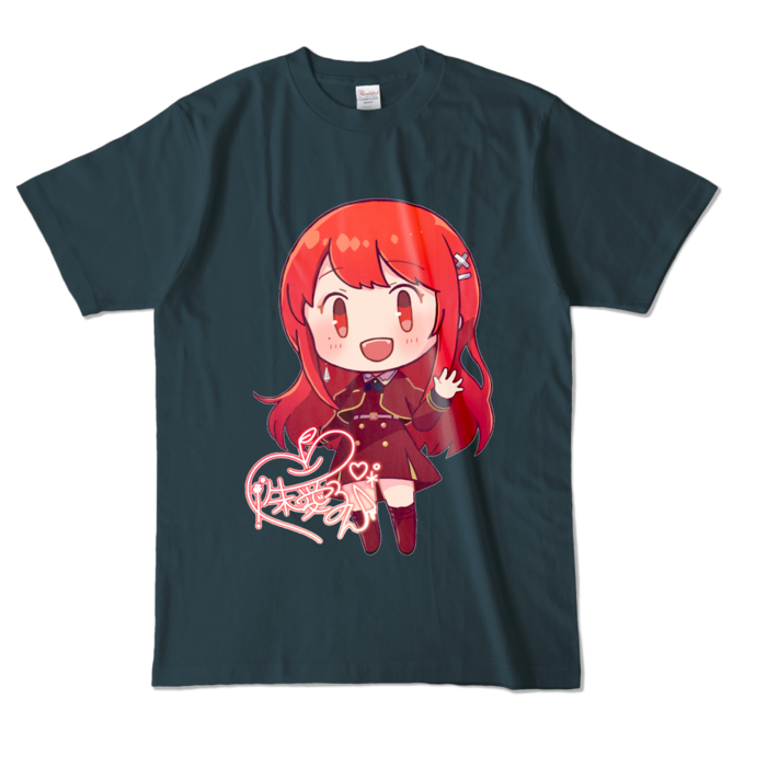 カラーTシャツ - L - デニム (濃色)