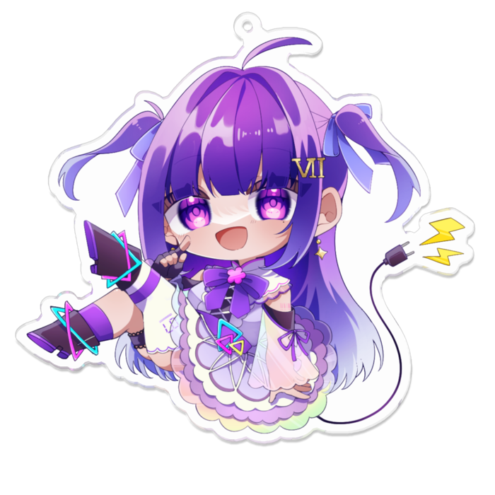 アクリルキーホルダー - 100 x 100 (mm)