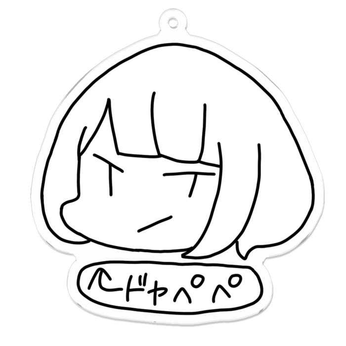 アクリルキーホルダー - 70 x 70 (mm)
