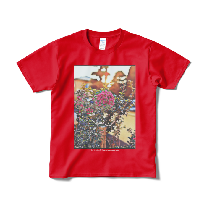 オリジナル デザイン Tシャツ - S - レッド