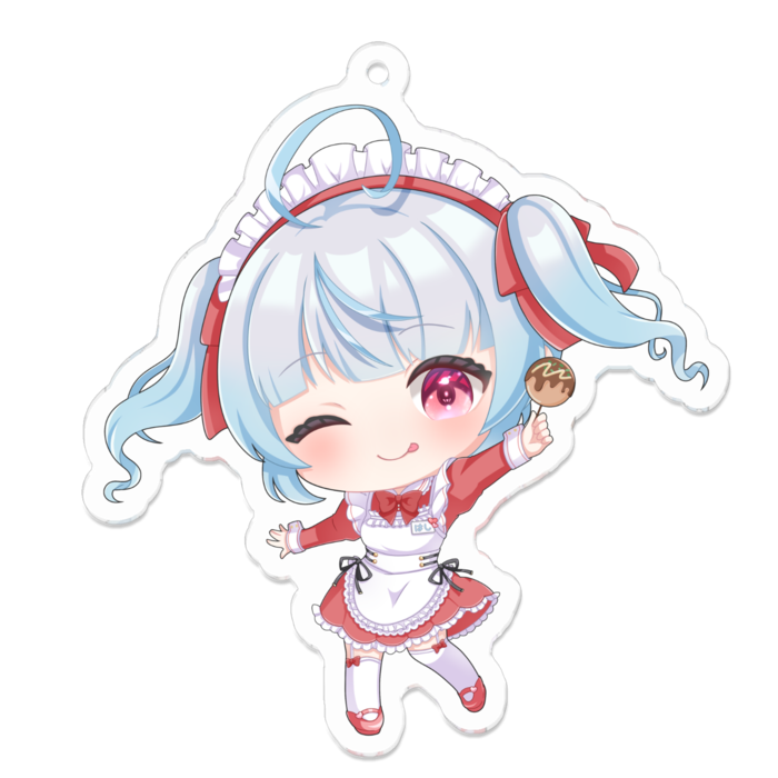 アクリルキーホルダー - 70 x 70 (mm)