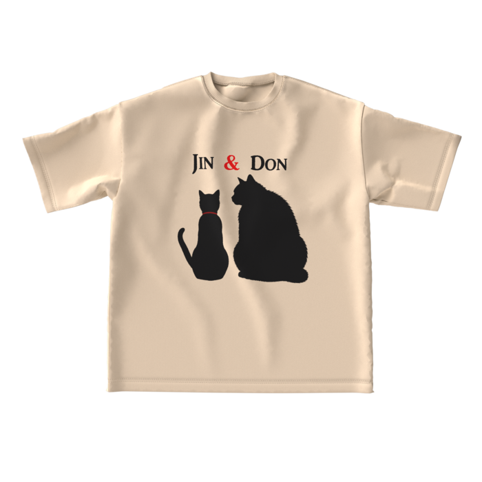 ビッグシルエットTシャツ - L - 正面(2)