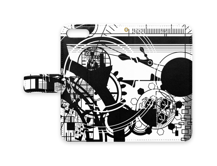 手帳型iPhoneケース - iPhone7 Plus - ストラップ穴 あり