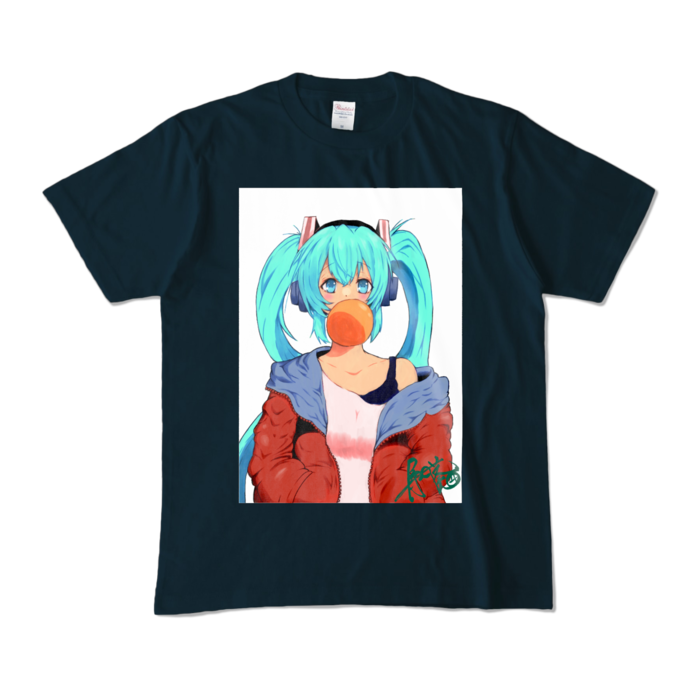 カラーTシャツ - M - ネイビー (濃色)