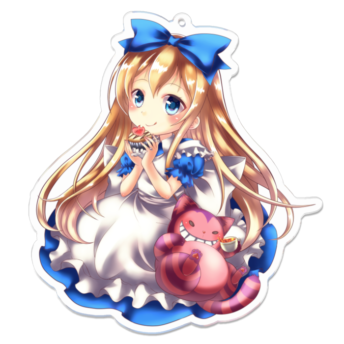 アクリルキーホルダー - 100 x 100 (mm)