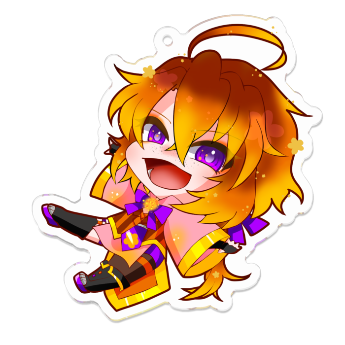 アクリルキーホルダー - 70 x 70 (mm)