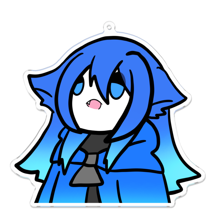 アクリルキーホルダー - 100 x 100 (mm)