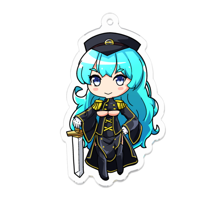 アクリルキーホルダー - 70 x 70 (mm)