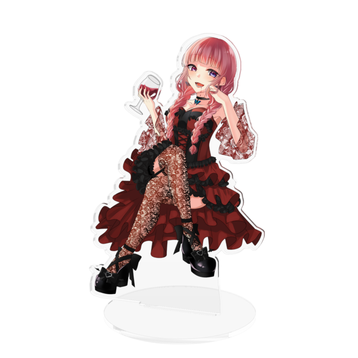 160x160mm 【アクリルフィギュア】舞蝶美夜 お屋敷Ver.