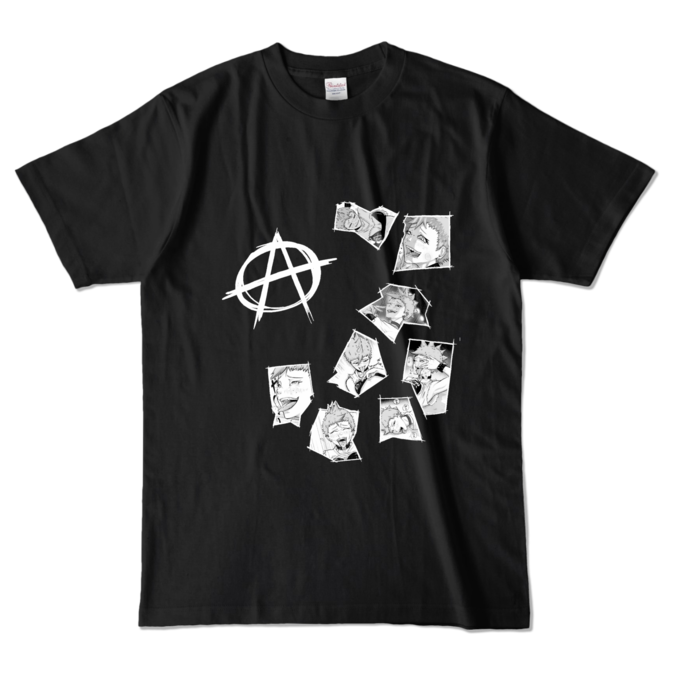 カラーTシャツ - L - ブラック (濃色)