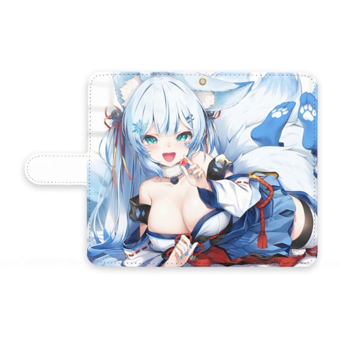手帳型Androidケース - M - ストラップ穴 あり