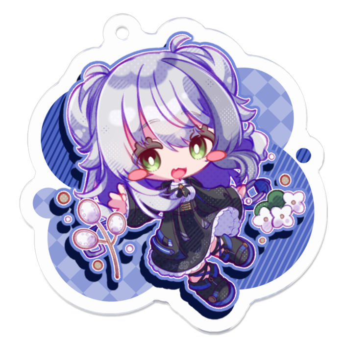 アクリルキーホルダー - 50 x 50 (mm)