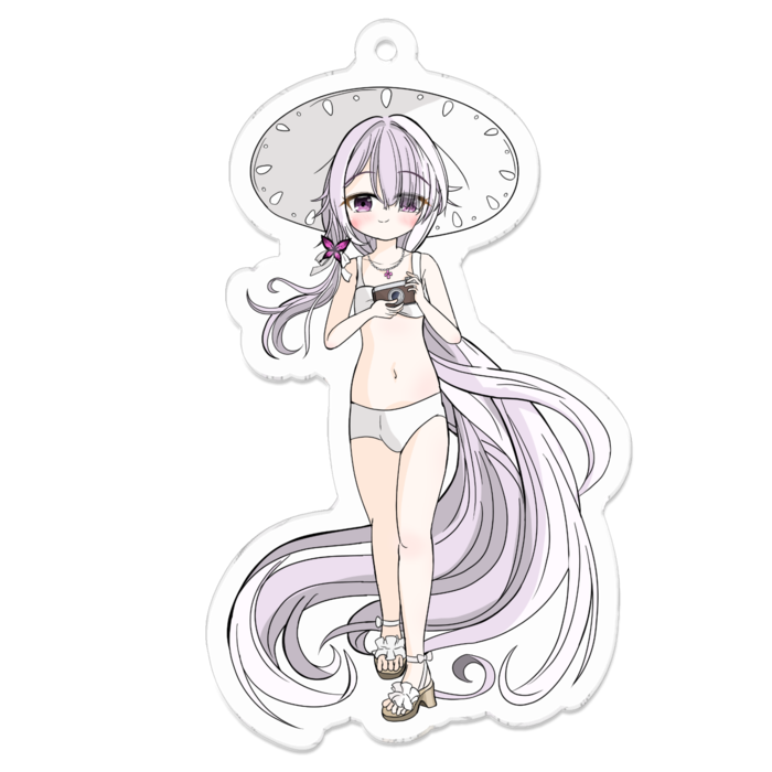 アクリルキーホルダー - 70 x 70 (mm)(1)