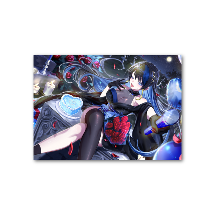 フォト風カード - 横 - 片面