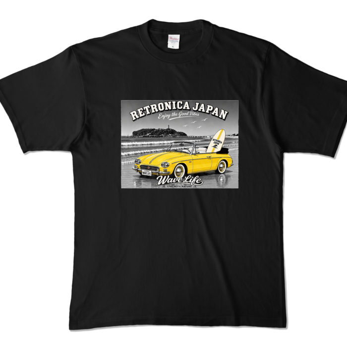 カラーTシャツ - XL - ブラック (濃色)