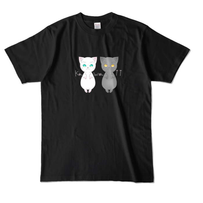 カラーTシャツ - L - ブラック (濃色)