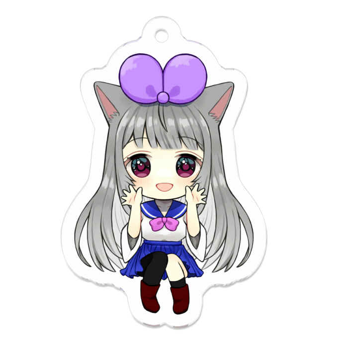 アクリルキーホルダー - 50 x 50 (mm)