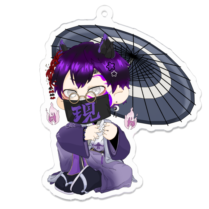 アクリルキーホルダー - 70 x 70 (mm)