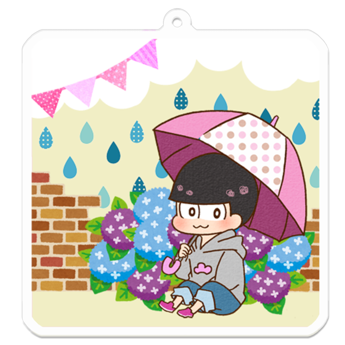 アクリルキーホルダー - 70 x 70 (mm)