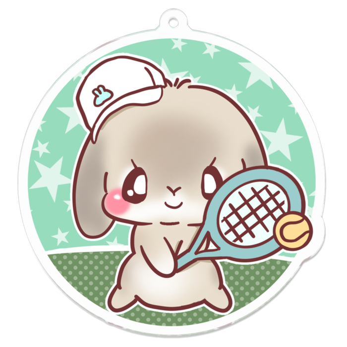 アクリルキーホルダー - 70 x 70 (mm)