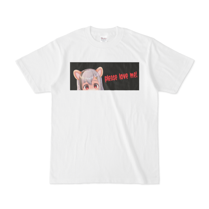  English「Please love me」 - S size-YANDERE♥ヤンデレTシャツ