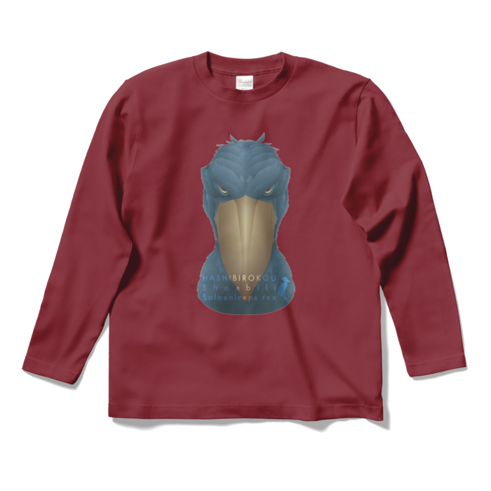 ロングスリーブTシャツ - S - バーガンディ