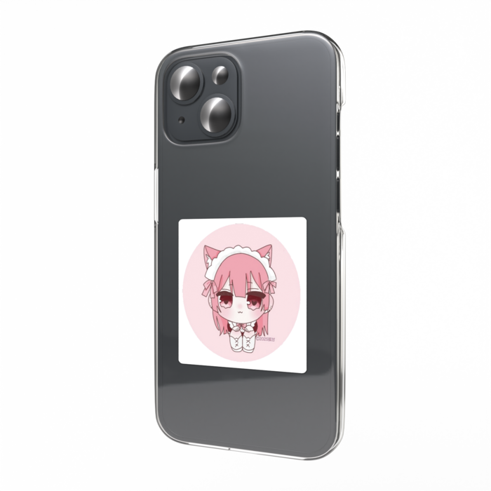 スマホステッカー ねこみみ
