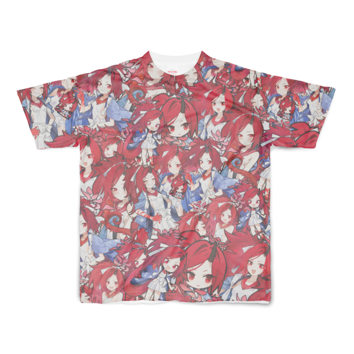 フルグラフィックTシャツ - S - 両面印刷