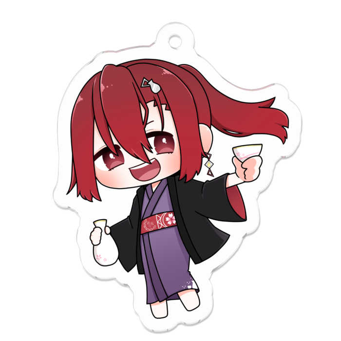 アクリルキーホルダー - 50 x 50 (mm)