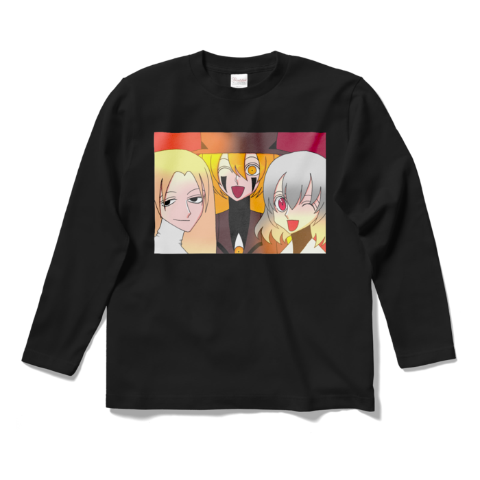 ロングスリーブTシャツ - S - ブラック