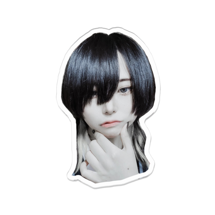 アクリルバッジ - 70 x 70 (mm)