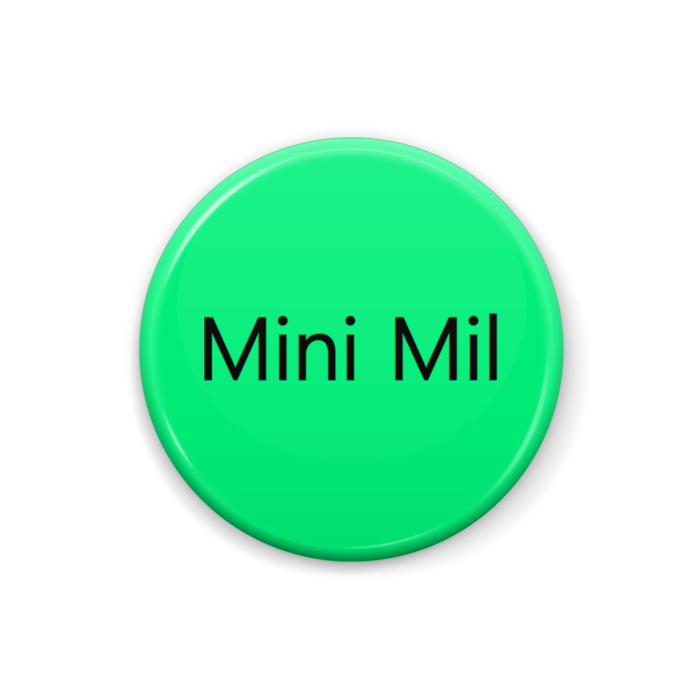 【Mini Mil (ロゴ柄)】(カラー11)