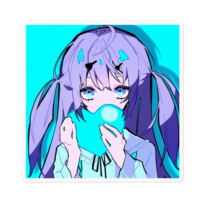 ステッカー - 100 x 100 (mm)
