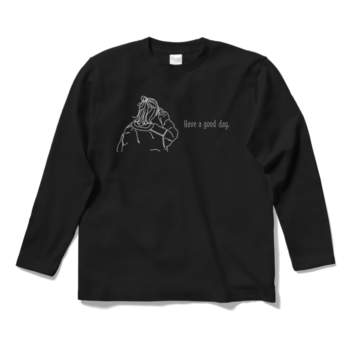 ロングスリーブTシャツ - S - ブラック