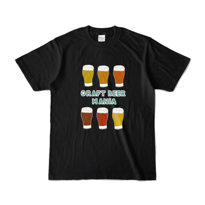 カラーTシャツ - S - ブラック (濃色)