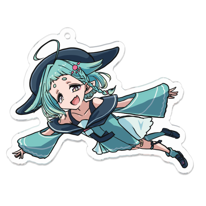 アクリルキーホルダー - 70 x 70 (mm)