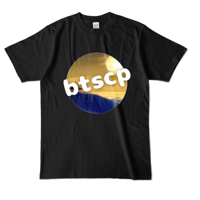 カラーTシャツ - L - ブラック (濃色)|Colored T-Shirt - L - Black (Dark)