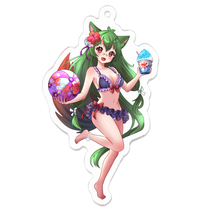 アクリルキーホルダー - W70 × 70mm 