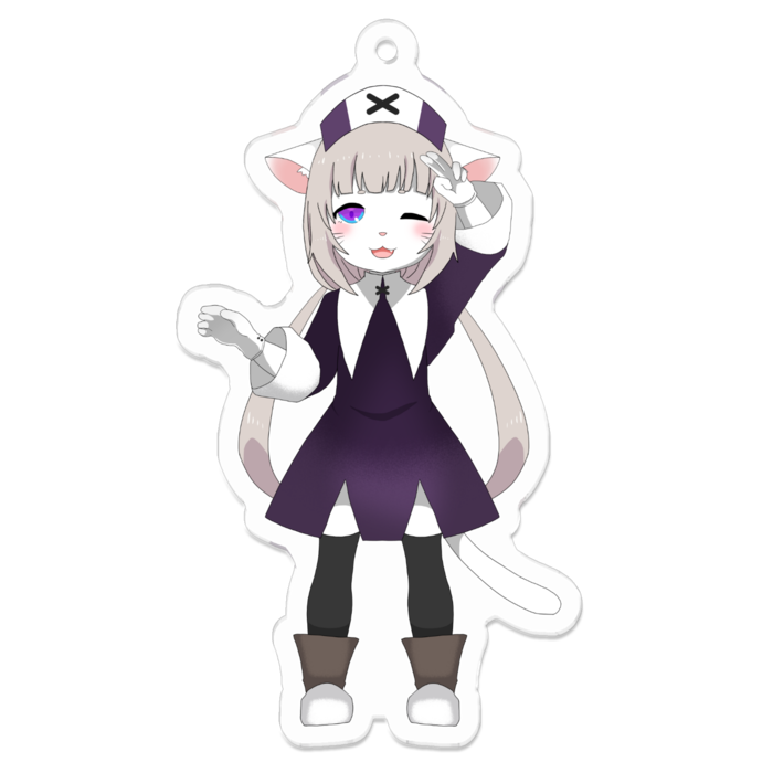 アクリルキーホルダー - 70 x 70 (mm)