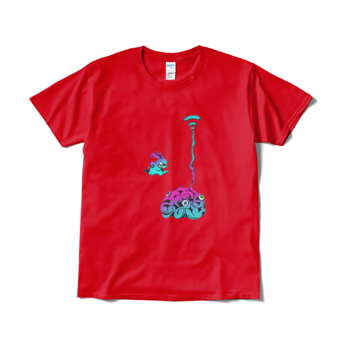 Tシャツ(短納期) - L - レッド(4)